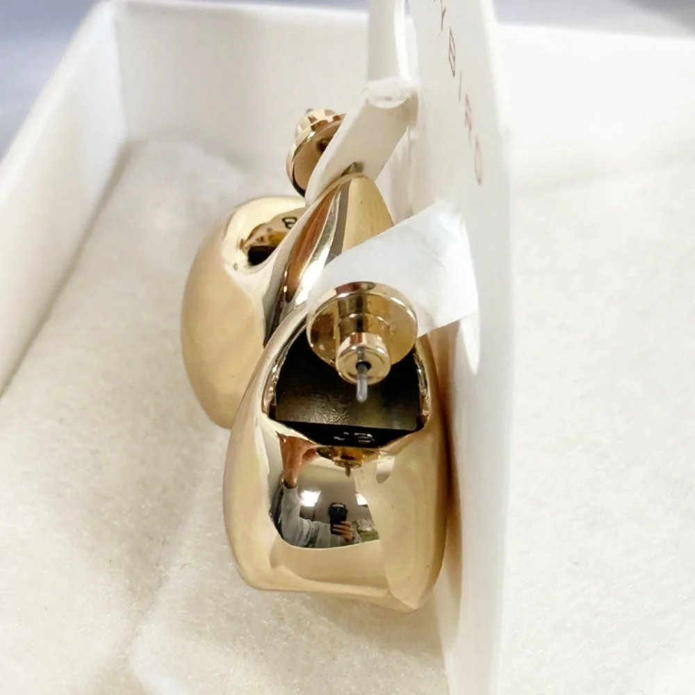 Jenny Bird Nouveaux Puff Earrings - Gold - Picture 7 of 9